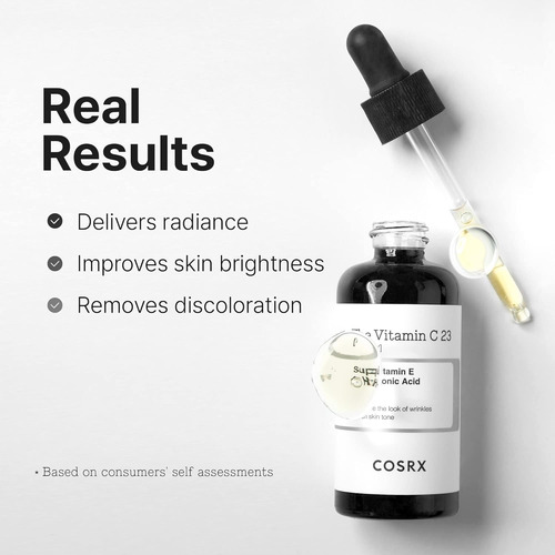 Cosrx Suero Puro De Vitamina C Al 23% Con Vitamina E Y Ácido Todo Tipo De Piel Día/noche