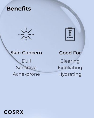 Tónico Exfoliante Facial Cosrx Aha/bha Reduce Poros Y Brotes Todo Tipo De Piel