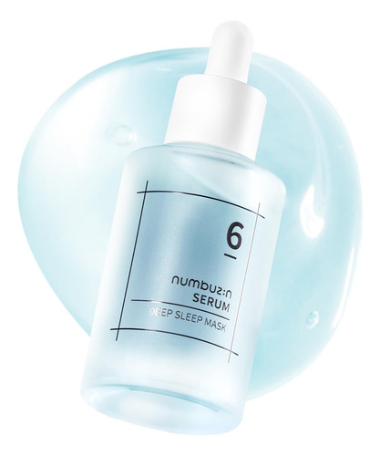 Numbuzin Suero No.6 Hidratante Con Agua Glaciar 50ml Sin Color Añadido Neutro