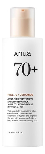 Anua Rice 70 Glow Milky Toner 250ml- Tónico Facial Momento De Aplicación Día/noche Tipo De Piel Todo Tipo De Piel