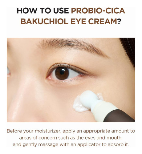 Crema Contorno De Ojos Skin1004 Madagascar Centella Probio-cica Bakuchiol Día/noche