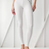 Alo Yoga Calza Airbrush Talle Alto | Modelo Heart Throb Blanco Tecnología Airbrush Fabric 4 - 6