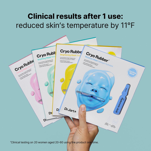 Dr.jart+ Cryo Rubber Hidrata, Alivia, Reduce Enrojecimiento Todo Tipo De Piel