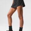 Alo Yoga Pollera Short Deportiva Match Point Skirt Original Negro Xl - 16