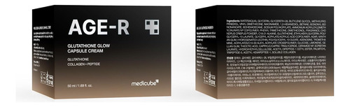 Medicube Age-r Glutathione Glow Capsule Crema Facial Todo Tipo De Piel Día/noche