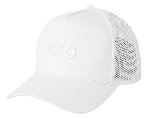 Alo Yoga Gorra District Trucker Original Blanco Talla Unica District Trucker