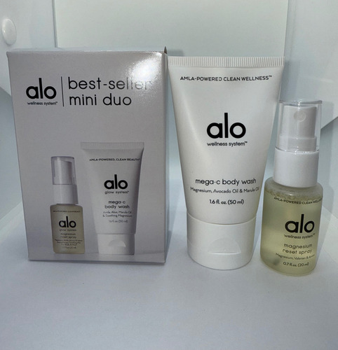 Alo Yoga Kit De Crema Herbal De 50ml Y Spray Magnesium 20ml Chinaberry