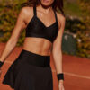 Alo Yoga Pollera Grand Slam Tennis Skirt Negro Grand Slam L - 12