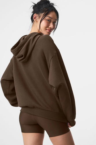 Alo Yoga Campera Chompa, Accolade Hoodie Unisex Marrón Oscuro Xs - 2 Accolade Hoodie