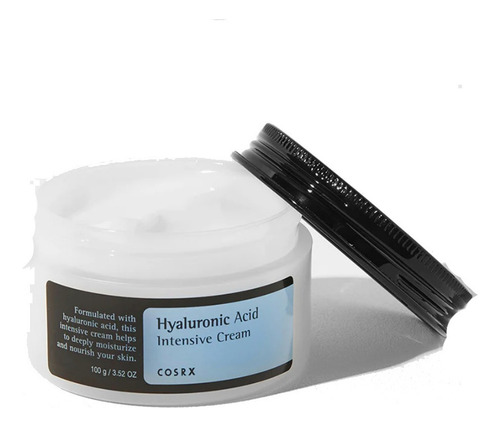 Crema Hyaluronic Acid Intensive Cream Cosrx Para Piel Seca De 100g