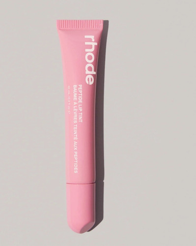 Rhode Labial Peptide Gloss Tint By Hailey Bieber Ribbon Pink
