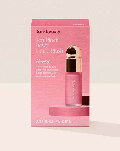 Rare Beauty Liquid Blush Mini - Soft Pinch Tono Happy Happy
