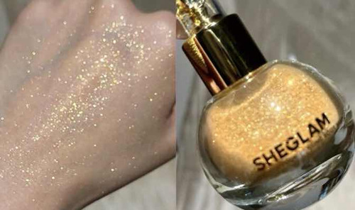 Sheglam Go Go Glow Bruma Corporal Iluminador Dorado Dorado