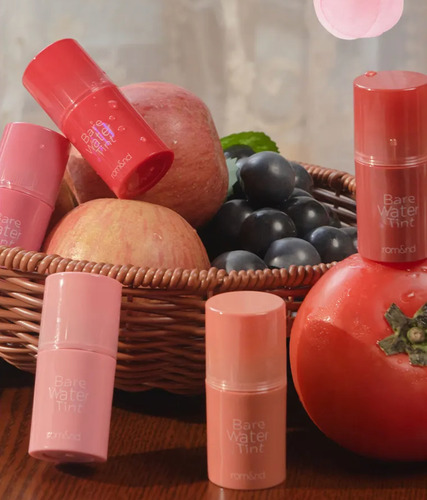 Romand Bare Water Tint 4.5g Tinte De Labios Acuoso Coreano Taffy Float