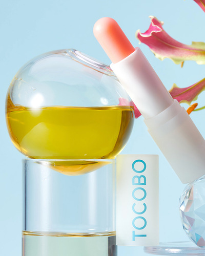 Tocobo Bálsamo Labial Glow Ritual Coral Water Brillo
