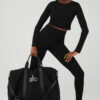 Alo Yoga Bolso Large Traverse Duffle Neopreno Negro Large Traverse Duffle