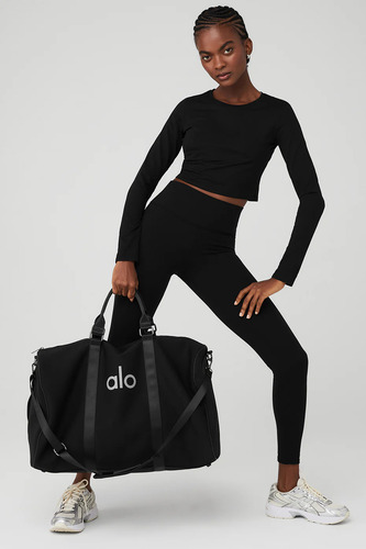 Alo Yoga Bolso Large Traverse Duffle Neopreno Negro Large Traverse Duffle