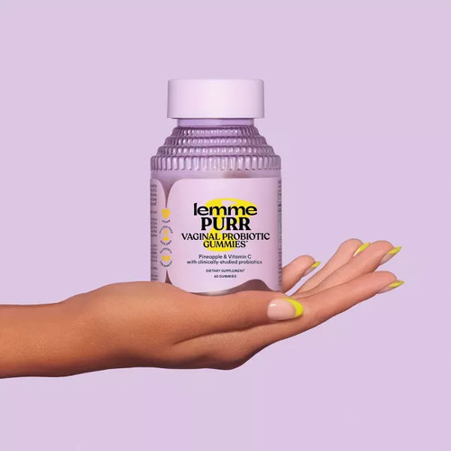 Kardashian Lemme Purr Probióticos Vaginales 60 Gomitas Anana Ananá