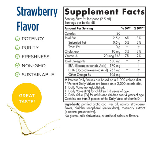 Nordic Naturals Childrens Dha Omega 3 Para Niños Fresa