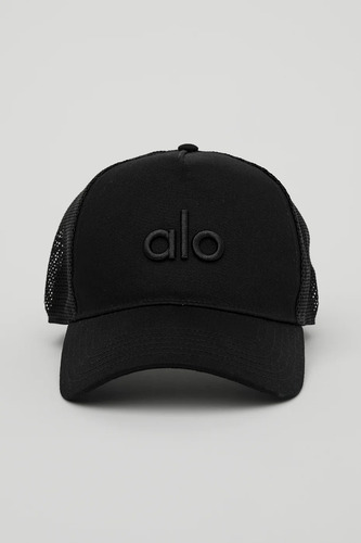 Alo Yoga Gorra District Trucker Original Negro Talla Unica District Trucker