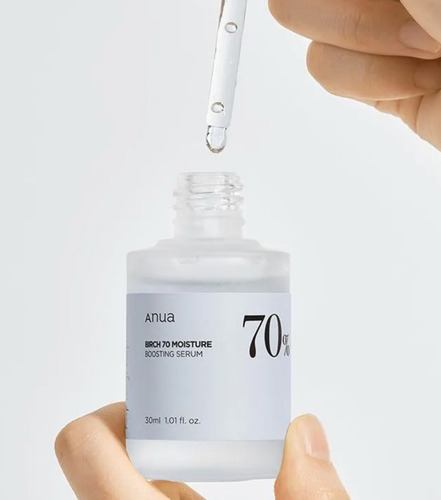 Anua Birch 70 Moisture Boosting Serum Hidratación Profunda Todo Tipo De Piel Día/noche