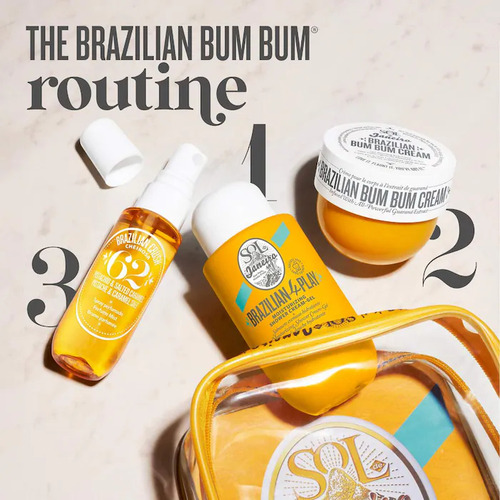 Set De Viaje Jet Brazilian Bum Bum De Sol De Janeiro