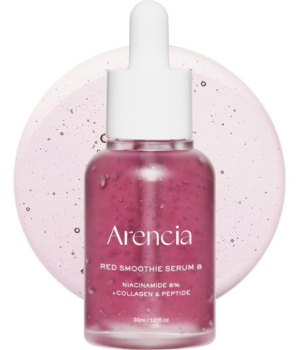 Arencia Red Smoothie Serum 8 Suero Antiedad Con Colágeno Todo Tipo De Piel Día/noche