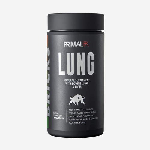 Primal Fx I Lung I 180 Capsules I Dr Ludwig Johnson
