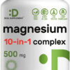 Deal Supplemen Magnesium 10 En 1 Complex Alta Absorción Sin Sabor