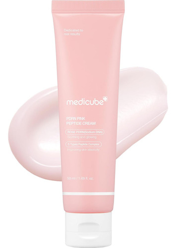 Crema Hidratante Hialurónica Rosa Medicube Pdrn Pink 50 Ml Hora De Aplicación Día/noche Tipo De Piel Todo Tipo De Piel