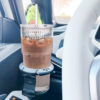 Pack De 2 Vaso De Vidrio Vintage De 20oz Con Tapa Y Sorbete Transparente