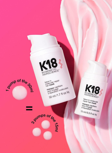 K18 Hair Máscara Restauradora 15ml