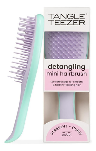 Tangle Teezer El Mini Cepillo Desenredante Para Cabello Violeta