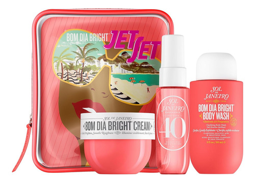 Sol De Janeiro  Kit Bom Dia Bright 40t  Ilumina Tu Piel