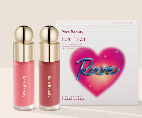 Rare Beauty Soft Pinch Liquid Blush Duo - Rubor Líquido Happy Y Souvenir