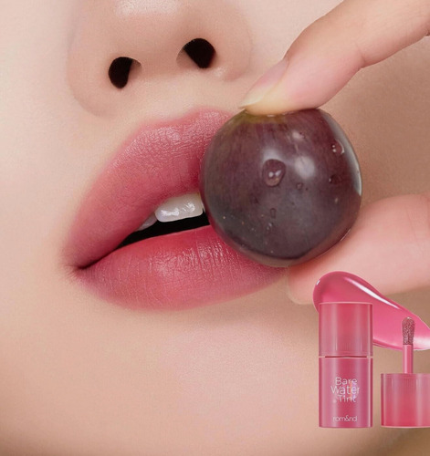Romand Bare Water Tint 4.5g Tinte De Labios Acuoso Coreano Water Grape