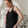 Alo Yoga Blusa Musculosa Deportiva Alo Everyday Modal Rib Negro Lisa M