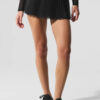 Alo Yoga Pollera Falda Deportiva Mesh Baseline Tennis Negro Mesh Baseline Xs - 2