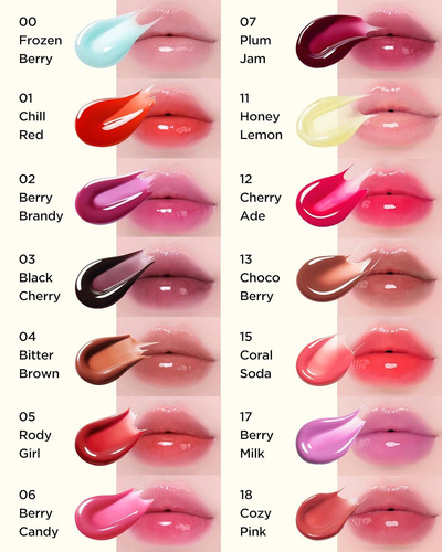 Tocobo Lipstick Juicy Berry Plumping Oil Hidratante Labial Cozy Pink 18