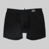 Alo Yoga Boxer - Calzoncillos Comodidad Absoluta - Original Negro Liso M