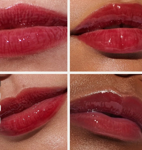 Rhode Labial Peptide Gloss Tint By Hailey Bieber Raspberry Jelly