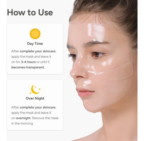 Mascarilla Facial Colágeno Sungboon Hidratante Noche Tiktok Todo Tipo De Piel