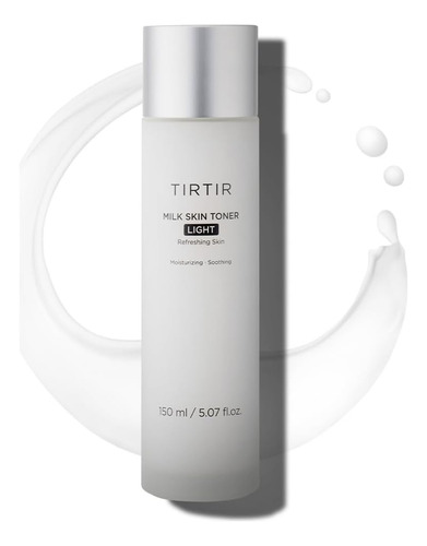 Tirtir Milk Skin Toner Light 150ml Tónico Coreano Light Momento De Aplicación Día Noche Tipo De Piel Grasa Mixta