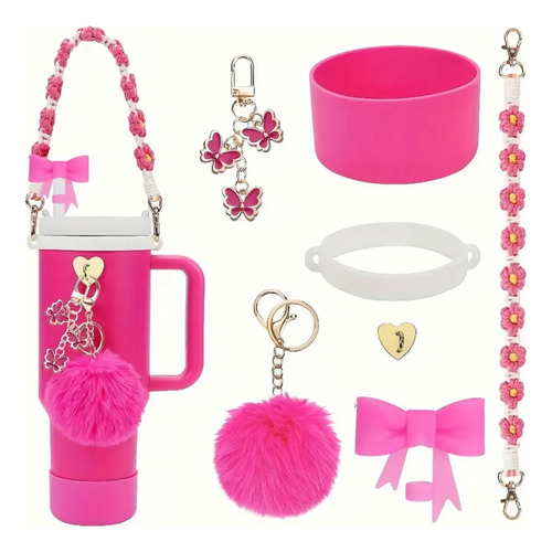 Juego De 7 Piezas De Accesorios Termo De 40 Onz Y 30 Onz