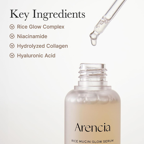 Arencia Rice Muci, Colágeno, Acido Hialurónico Y Niacinamida