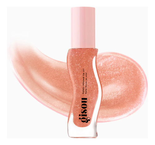 Gisou Honey Inflip Labial Gloss Hidratación Natural Y Brillo Glazed Plum