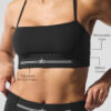 Alo Yoga Corpiño Deportivo Alosoft Relay Top - Original Negro Alosoft Relay M