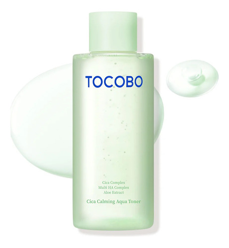 Tocobo Cica Calming Aqua Tonico Calmante E Hidratante Piel S Todo Tipo De Piel Día/noche