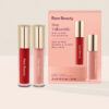 Rare Beauty Stay Vulnerable Mini Glossy - Bálsamos Labiales Nearly Petal Rosa Pálido Suave Y Nearly Scarlet Rojo