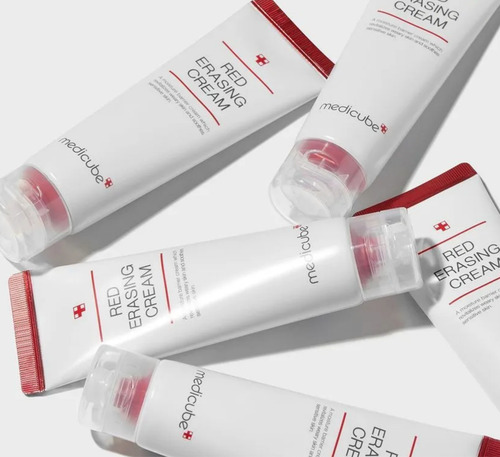 Medicube Red Erasing Cream Calma Enrojecimiento De La Piel Piel Sensible Con Rojeces Acné Leve Rosácea O Manchas Día/noche